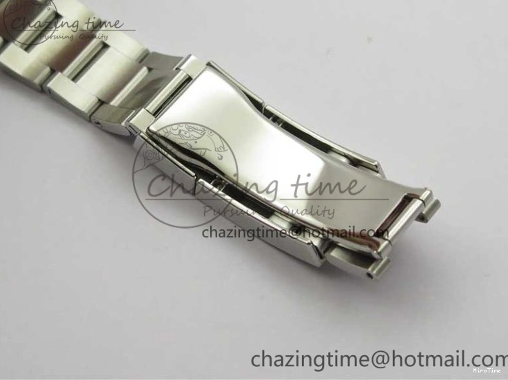 MiroTime 0319 TechFriendly Daytona 116520 SS UBF Best Edition Ice Blue MOP Crystal Markers Dial on SS Bracelet A 2938